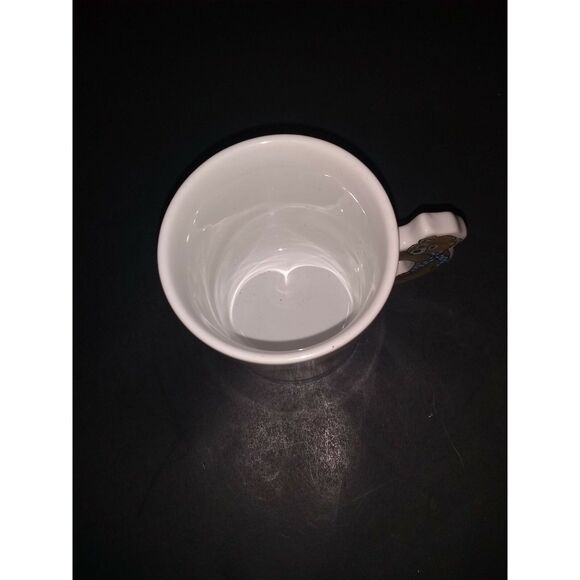 Momma & Baby Bear Coffee Mug Tea Cup Teddy Bear White Vintage Bear Handle - Picture 5 of 6